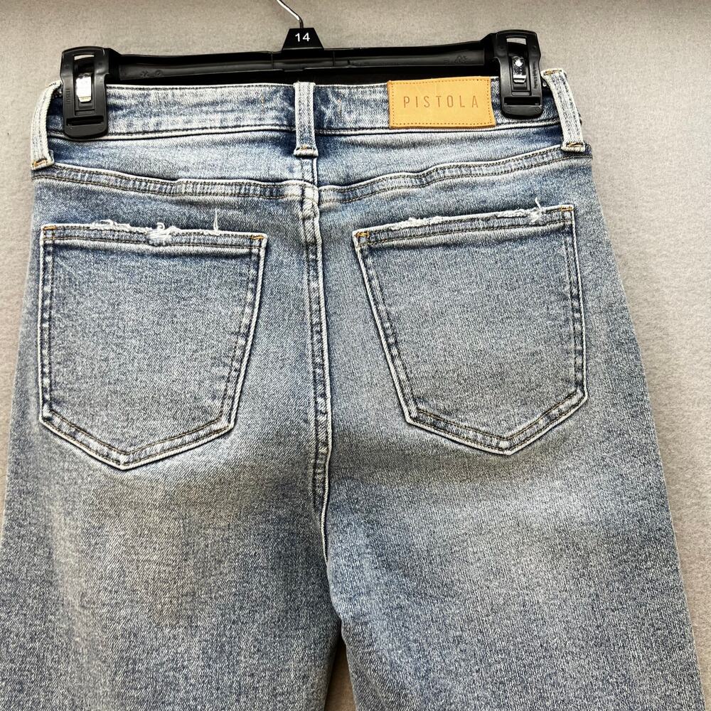 Pistola Jeans Women's 26 (2) Blue Aline Pursue Skinny Ankle  Preppy Normcore NWT - Picture 3 of 13